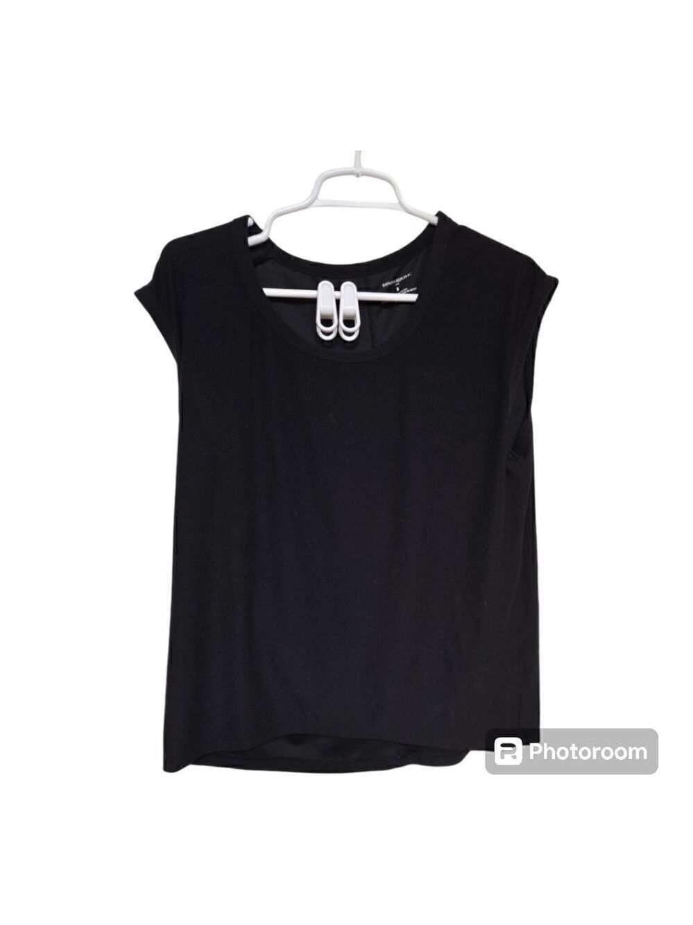 Banana Republic Factory Black Dolman Sleeve Relaxed Fit Top S